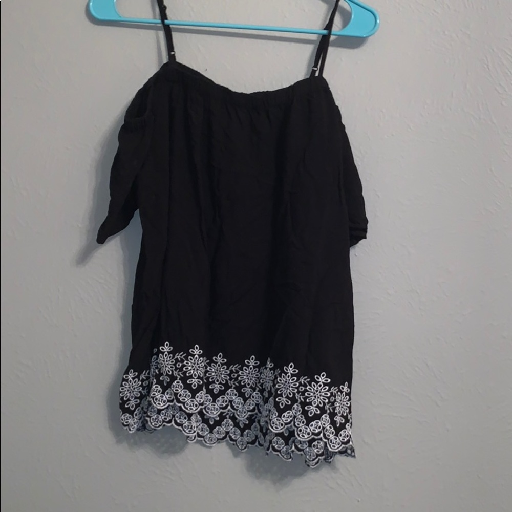 Cute off the shoulder top!